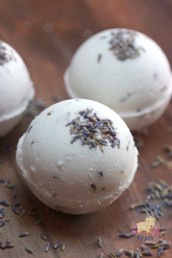 DIY Goat Milk Bath Bombs Recipe! Three Little Goats