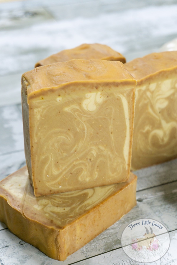 Pumpkin Spice Latte Soap Made with Real Pumpkin