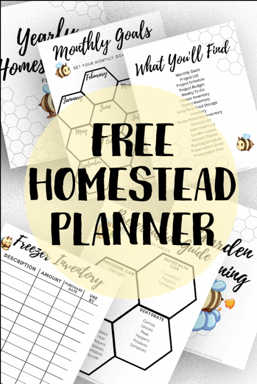 Free Homesteading Planner Three Little Goats