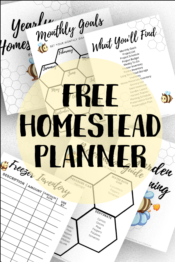 Free Homesteading Planner