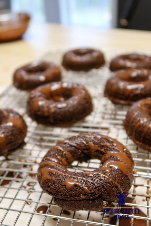 Healthy Chocolate Donut Recipe Three Little Goats