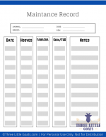Free Goat Health Printable | Three Little Goats