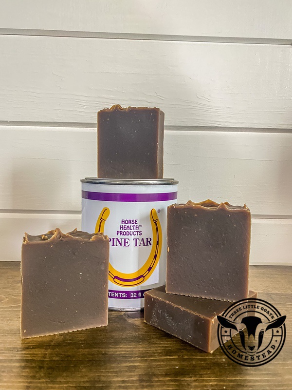 Pine Tar, Goat Milk Soap